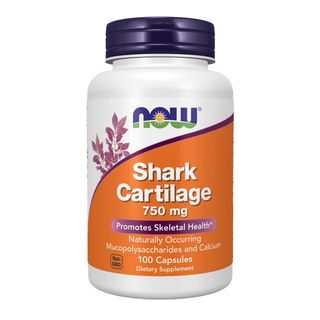 Shark Cartilage 750 mg NOW Foods — 100 cápsulas
