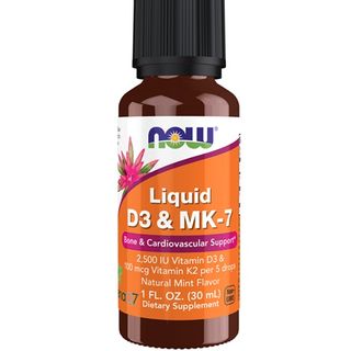 Vitamina D3 + MK-7 NOW Líquida