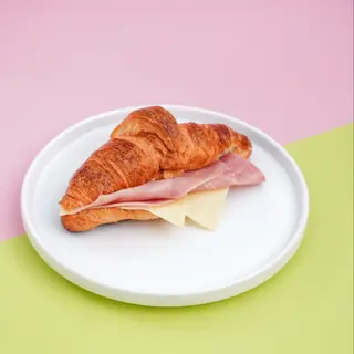 Croissant pernil dolç i formatge