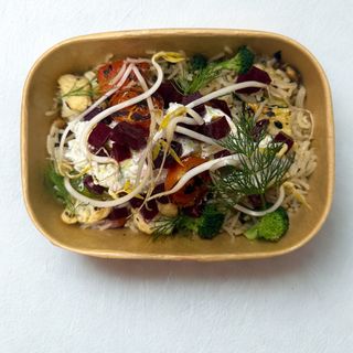 Briami arroz al horno