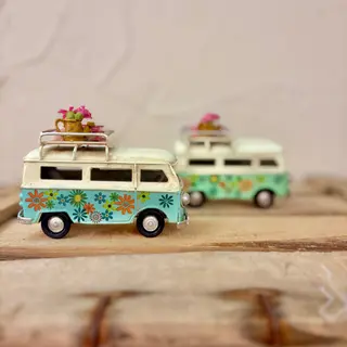 Autobús de flores