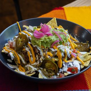 Nachos Xolo De Carnitas