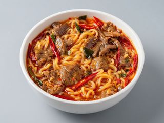 tallarines de sopa especial picante