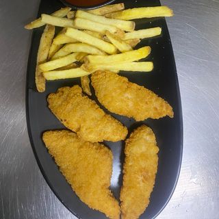 Fingers De Pollo Crujiente