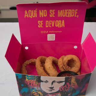 Aros De Cebolla Con Panko