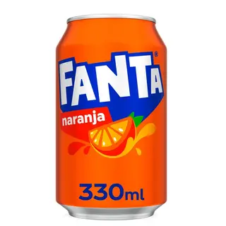 Fanta Naranja lata 330ml.