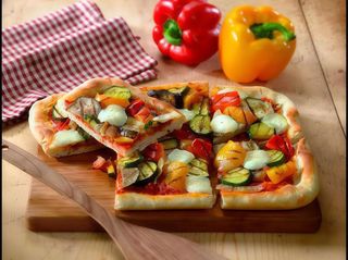 Pizza bismark