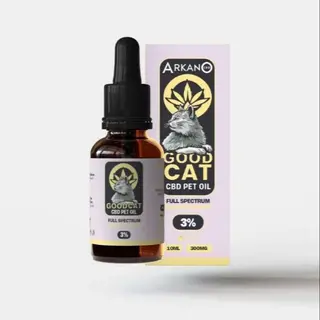 Aceite CBD Arkano Gotero 3% para gatos aroma a salmón