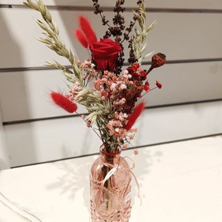 Botella rosa eterna "roja"