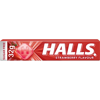 Halls Vita C Fresa Sin Azúcar