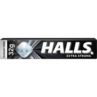 Halls Extra Fuerte Sin Azucar