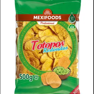 Nachos Tamaño Familiar 500 gramos Mexifoods