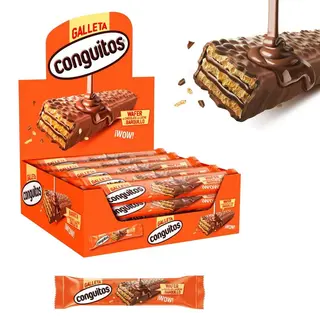 Conguito Wafer Leche 35 grs