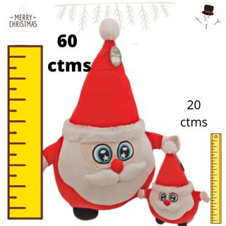 Peluche Papa Noel 60 ctms