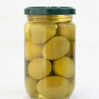 Aceituna Gordal Tarro Cristal 400 grs