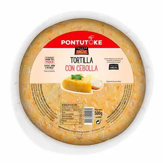 Tortilla de patata con cebolla Pontutoke