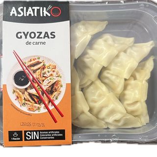 Gyozas de carne