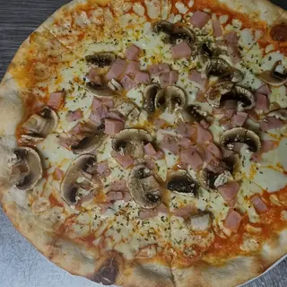 Pizza Prosciutto Y Funghi (30 Cm.)