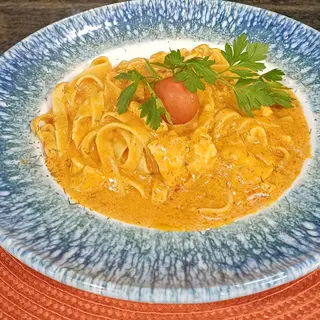 Tagliatella salmón
