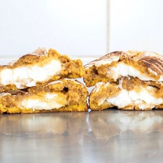 Pumpkin spice latte cookie