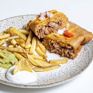 Chimichanga Pulled Pork