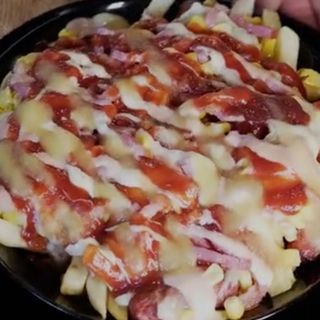 Salchipapas montañera