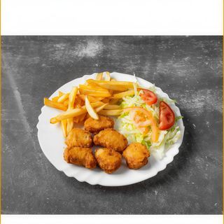 NUGGETS CON PATATAS 