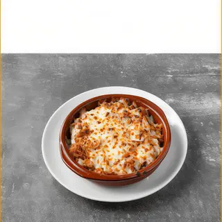 Plato patatas y queso 