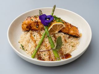 Salmón Teriyaki