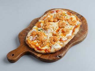 Pinsa Langostino Al Pil Pil