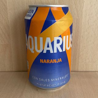 Aquarius de naranja