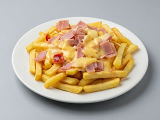 Papas Con Jamón Y Queso