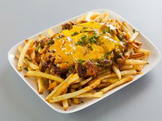 Papas Con Pollo Y Queso