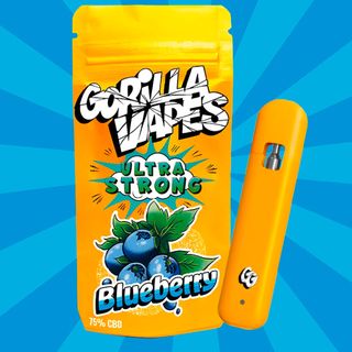 Vaper Gorilla Grillz Blueberry 75% CBD