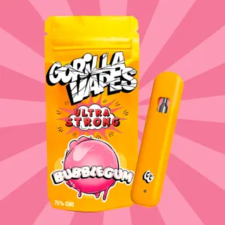 Vaper Gorilla Grillz Bubblegum 75% CBD 
