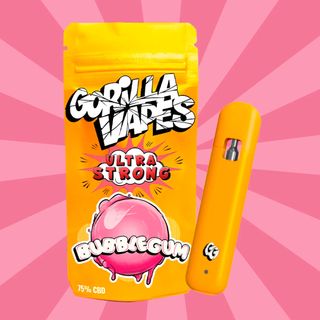 Vaper Gorilla Grillz Bubblegum 75% CBD
