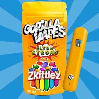 Vaper Gorilla Grillz Skittlez 75% CBD