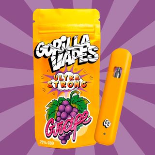 Vaper Gorilla Grillz Grape 75% CBD
