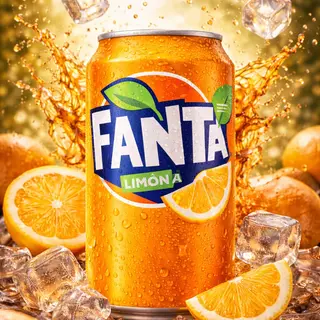Fanta de naranja