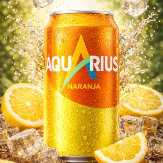 Aquarius de naranja