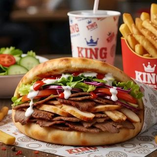 SUPER OFERTA:3 kebab+2 patatas(racion)+1 litro cococala