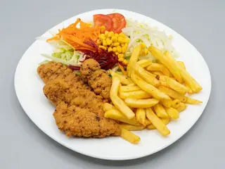 Menu tira de pollo