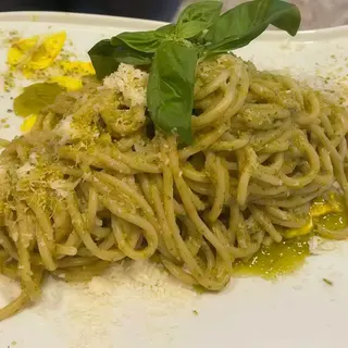Pasta pesto e pistacchio