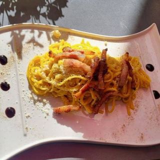 Pasta carbonara gourmet