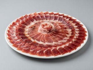 Plato De Jamón De Cebo Cortado 50% Raza Ibérica (90 G.)