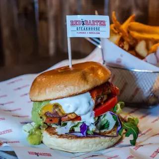 Hamburguesa Mexicana + Patatas