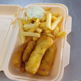 Churros de pescado