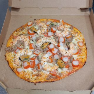 Pizza de marisco
