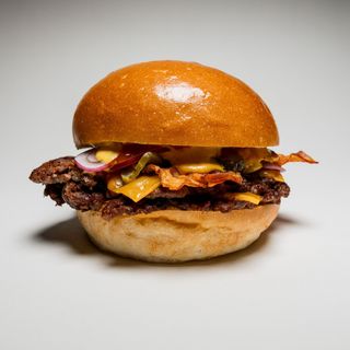 California Dreamin' BRIOCHE SIN GLUTEN + Patatas fritas