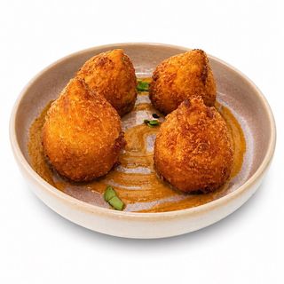 GOLDEN COXINHA DUMPLINGS